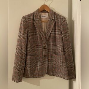 S:BB Dakota Steve Madden Tweed Blazer Browns/Tan NWOT